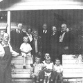 Grandma Hobbs and extended family about 1933