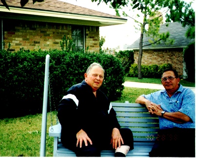 cr  and  bro jack at new house in denton