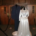 Uniform and Wedding Dress  unretouched