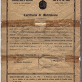 marraige certificate
