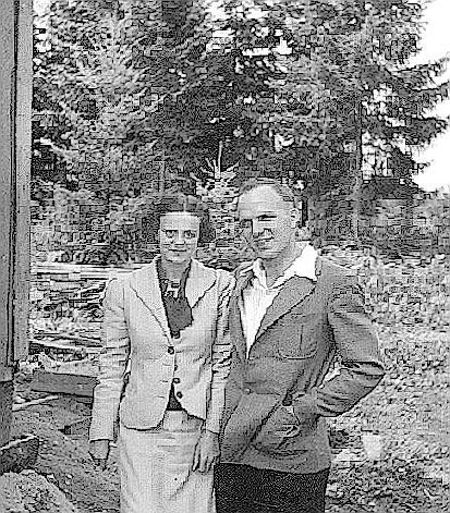 Malcolm and Margaret  his first wife-1938